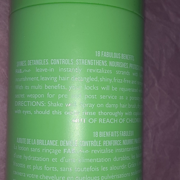 Design Me Fab Me Mult-Benifit Leave In + BONUS - Picture 7 of 10